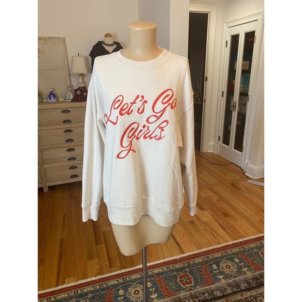 Abercrombie & Fitch Let's Go Girls Shania Twain Embroidered Sweatshirt Small